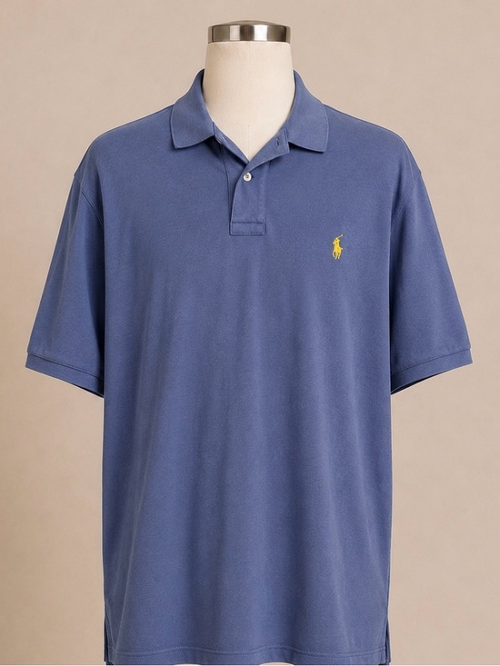 Ralph Lauren Other - Polo Ralph Lauren Blue Cotton Polo Shirt XL Yellow Pony Classic Men’s